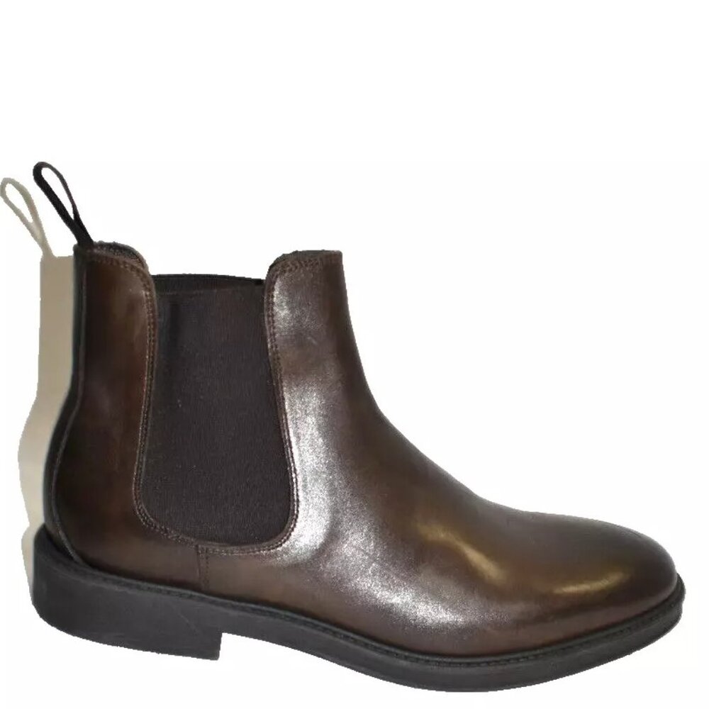 New! To Boot New York Wilford Chelsea Brown Size 13 DD434